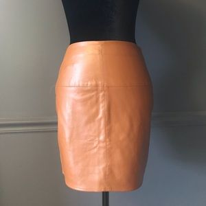 Missguided Faux Leather Skirt Size 4